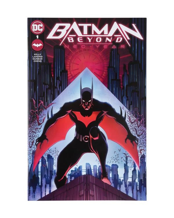 DC Comics Page Punchers Batman Beyond 3" Figure with Comic Gallery Image 8