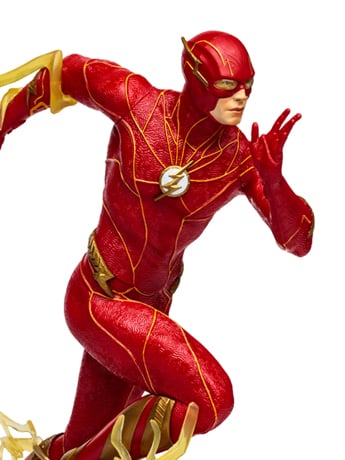 The Flash (2023) DC Multiverse The Flash Statue