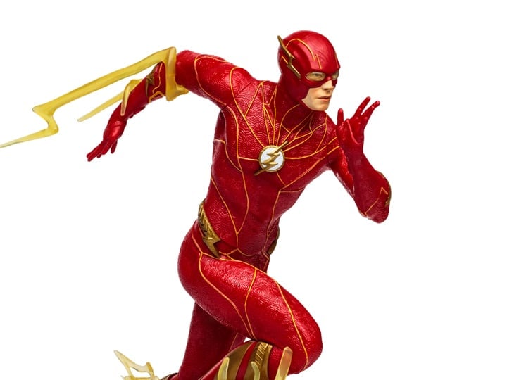 The Flash (2023) DC Multiverse The Flash Statue