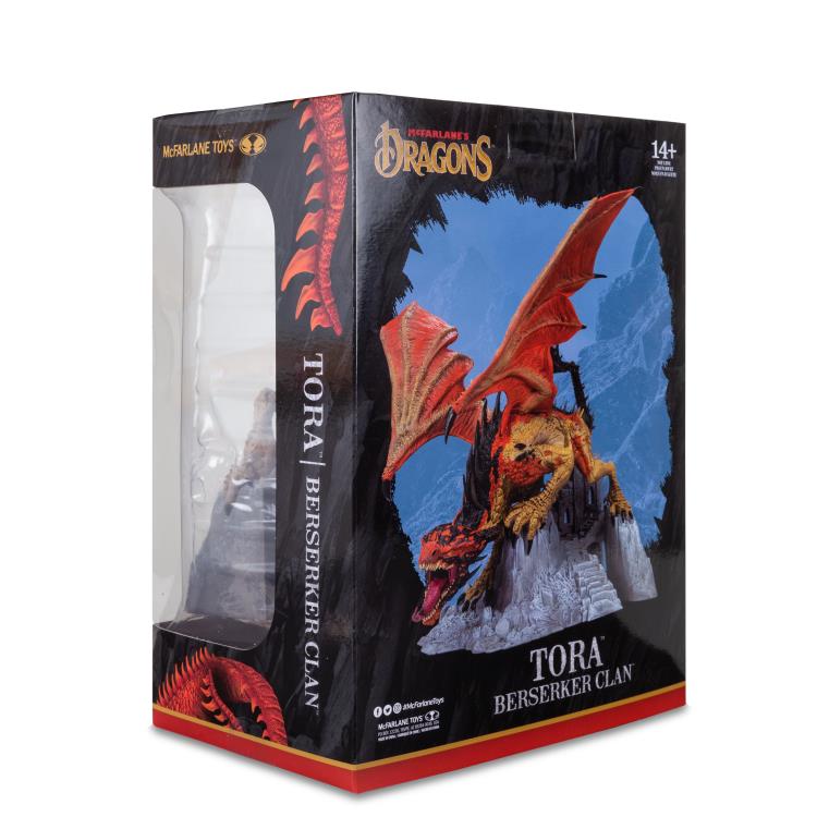 McFarlane's Dragons Series 8 Tora (Berserker Clan) Dragon Statue Gallery Image 11