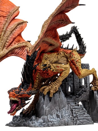 McFarlane's Dragons Series 8 Tora (Berserker Clan) Dragon Statue Gallery Image 2