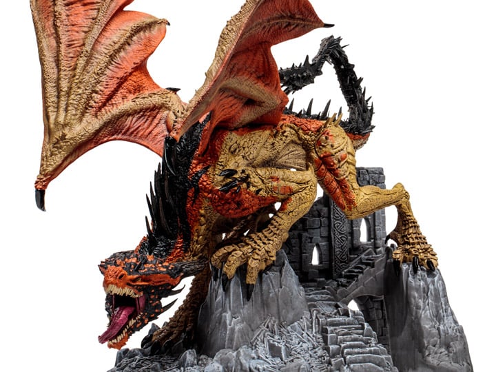 McFarlane's Dragons Series 8 Tora (Berserker Clan) Dragon Statue Gallery Image 1
