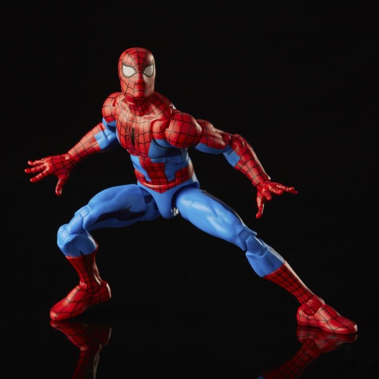 Spider-Man Marvel Legends Retro Collection Spider-Man (Cel Shaded Ver.) Action Figure Gallery Image 5