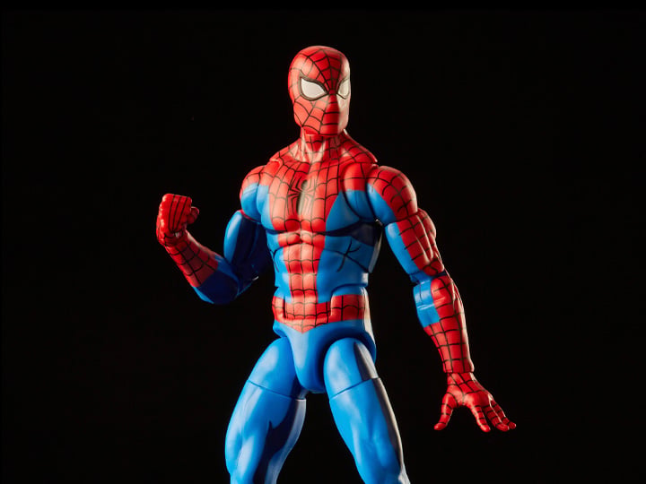 Spider-Man Marvel Legends Retro Collection Spider-Man (Cel Shaded Ver.) Action Figure Gallery Image 1