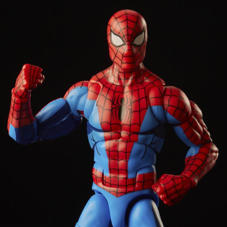 Spider-Man Marvel Legends Retro Collection Spider-Man (Cel Shaded Ver.) Action Figure Gallery Image 6