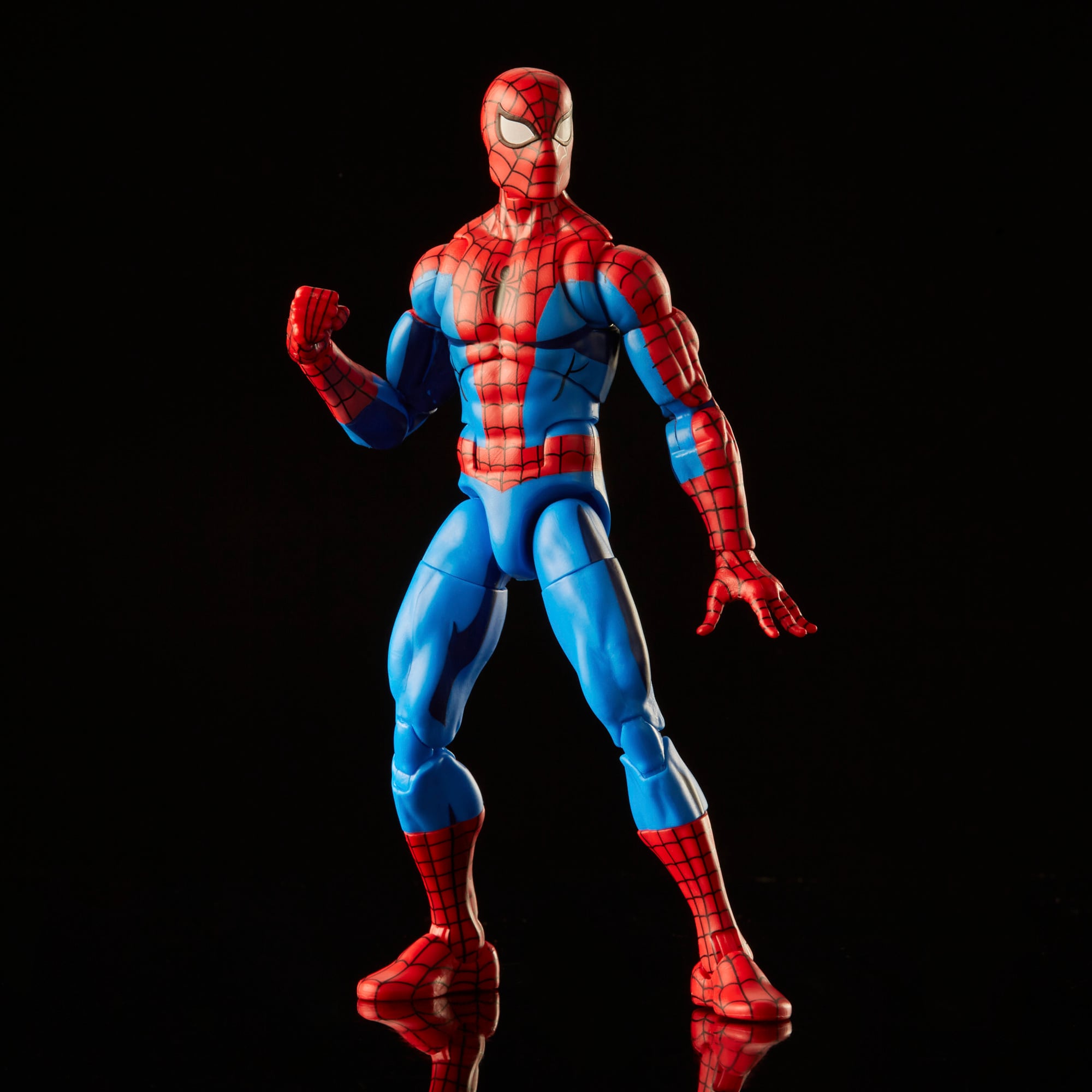 Spider-Man Marvel Legends Retro Collection Spider-Man (Cel Shaded Ver.) Action Figure Gallery Image 3