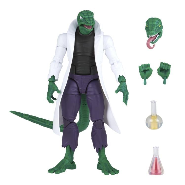 Spider-Man Marvel Legends Retro Collection Marvel's Lizard Action Figure Gallery Image 8