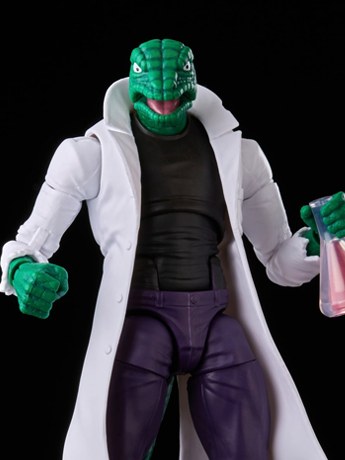 Spider-Man Marvel Legends Retro Collection Marvel's Lizard Action Figure Gallery Image 2