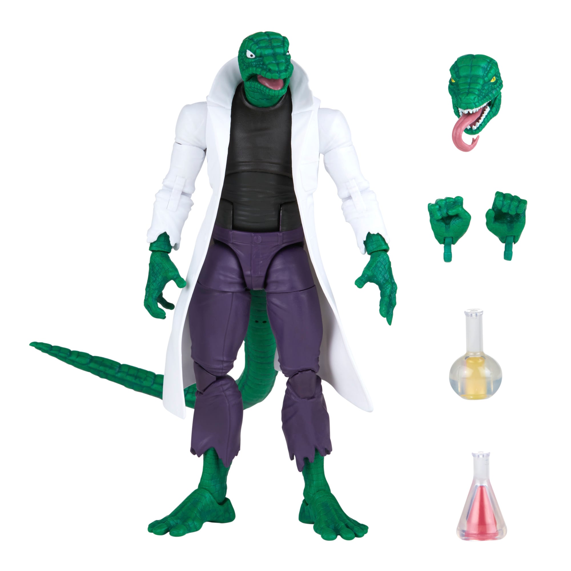 Spider-Man Marvel Legends Retro Collection Marvel's Lizard Action Figure Gallery Image 8