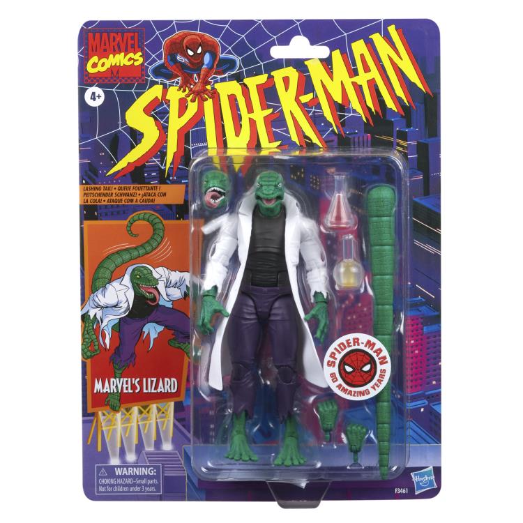Spider-Man Marvel Legends Retro Collection Marvel's Lizard Action Figure Gallery Image 9