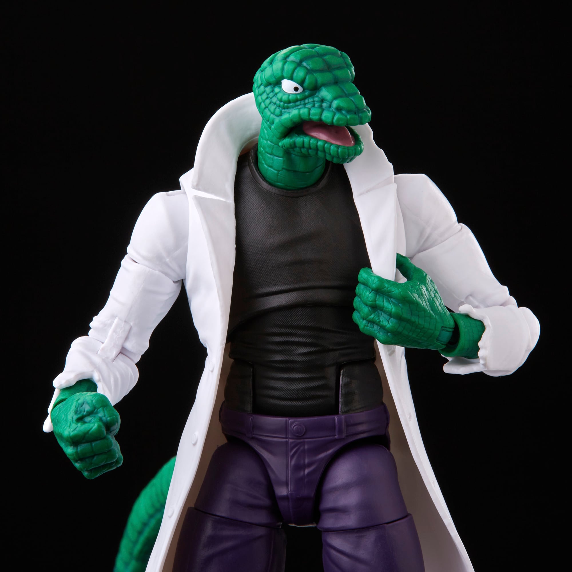 Spider-Man Marvel Legends Retro Collection Marvel's Lizard Action Figure Gallery Image 6