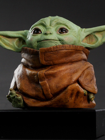 The Mandalorian Grogu (The Child) Concept Dual Signature Limited Edition Maquette Gallery Image 2