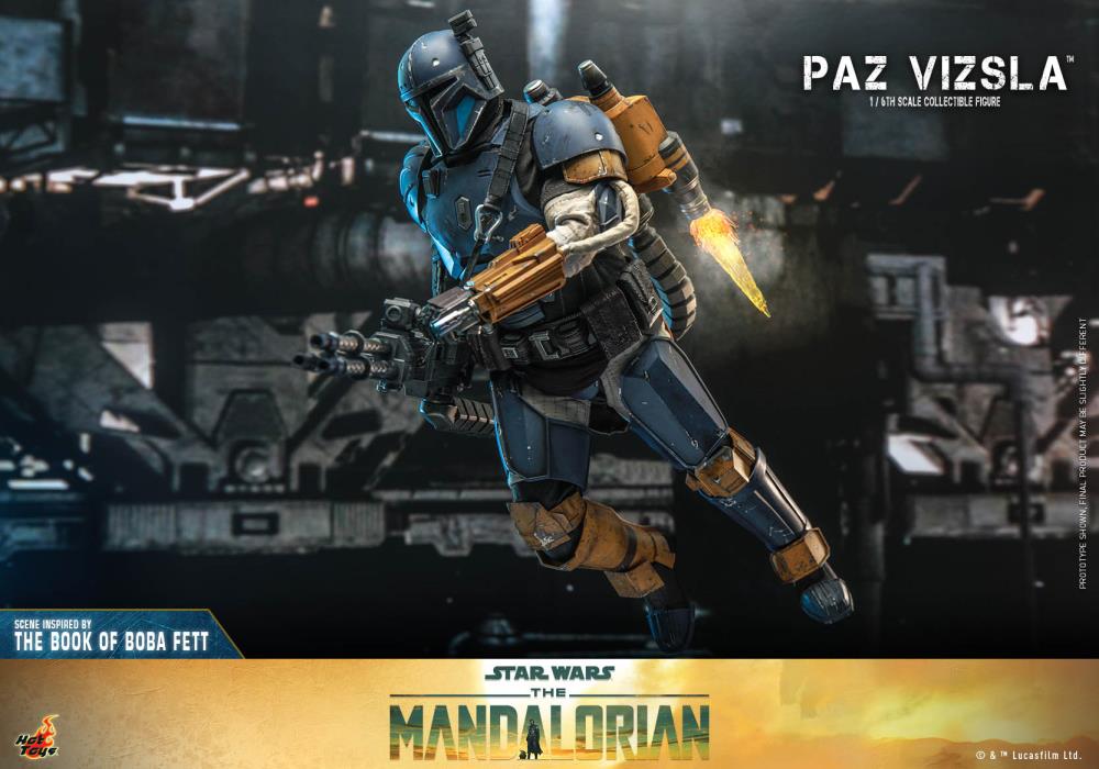 The Mandalorian TMS097 Paz Vizsla 1/6th Scale Collectible Figure Gallery Image 8