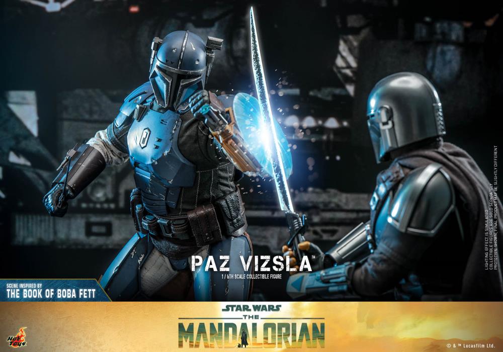 The Mandalorian TMS097 Paz Vizsla 1/6th Scale Collectible Figure Gallery Image 7
