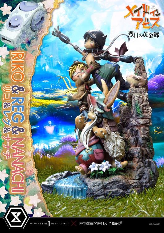 Made in Abyss Concept Masterline Prisma Wing Riko, Reg, and Nanachi Statue Gallery Image 36