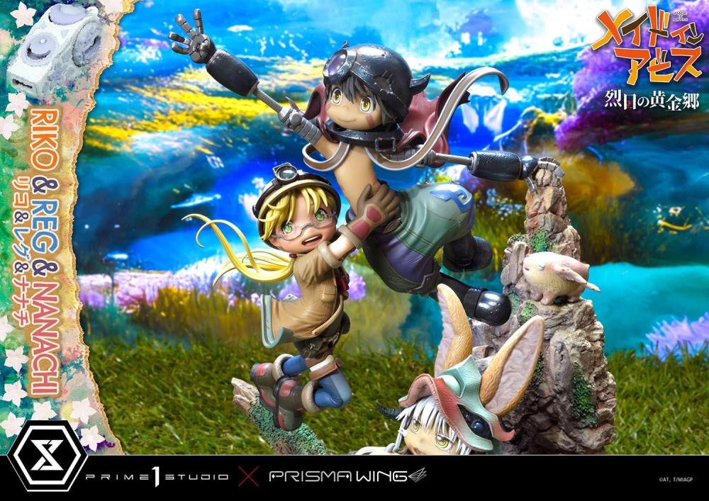 Made in Abyss Concept Masterline Prisma Wing Riko, Reg, and Nanachi Statue Gallery Image 38