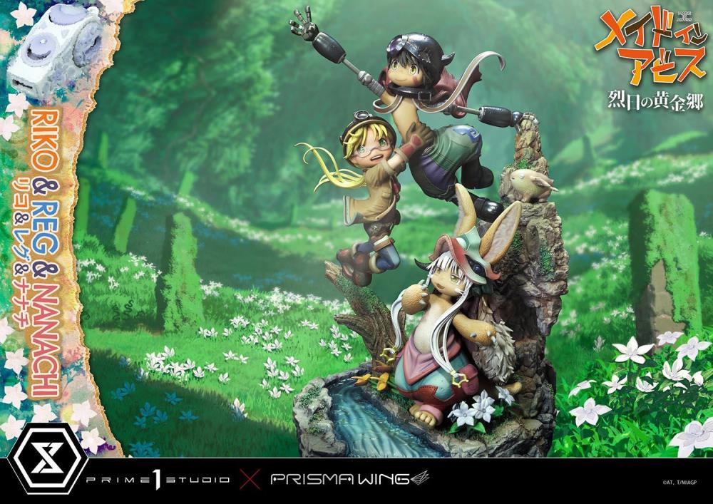 Made in Abyss Concept Masterline Prisma Wing Riko, Reg, and Nanachi Statue Gallery Image 9
