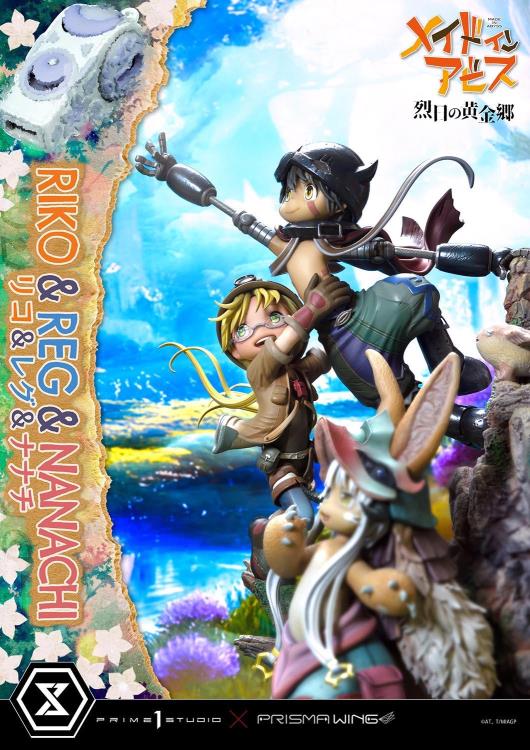 Made in Abyss Concept Masterline Prisma Wing Riko, Reg, and Nanachi Statue Gallery Image 37