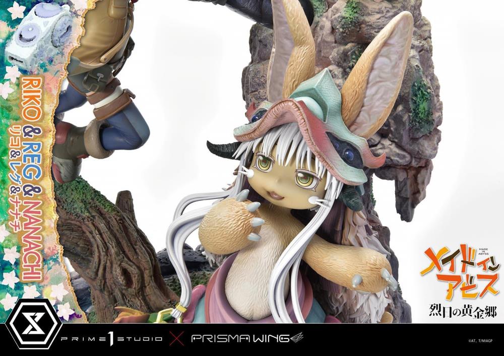 Made in Abyss Concept Masterline Prisma Wing Riko, Reg, and Nanachi Statue Gallery Image 63