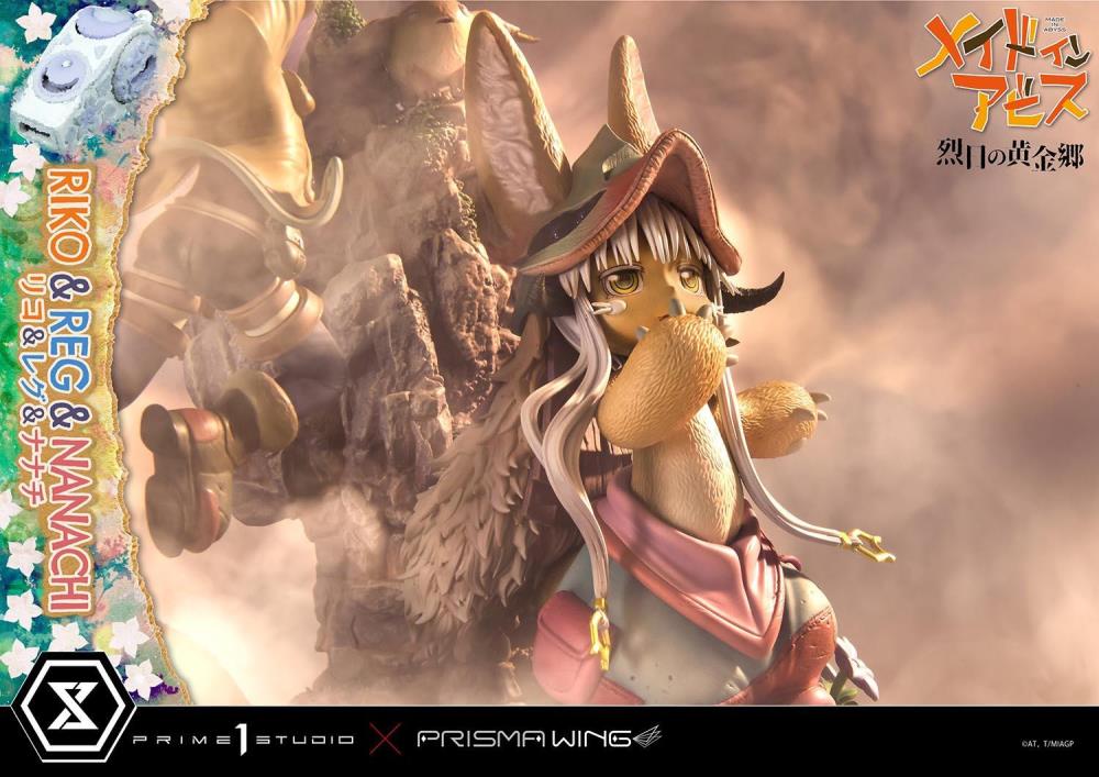 Made in Abyss Concept Masterline Prisma Wing Riko, Reg, and Nanachi Statue Gallery Image 30