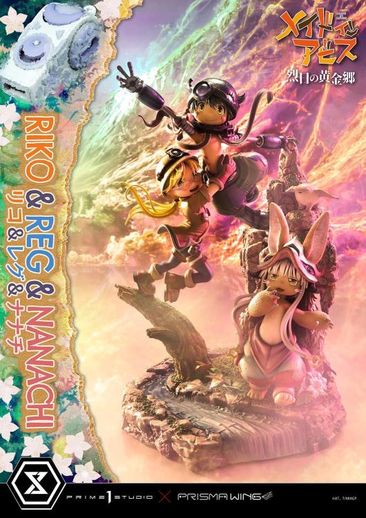 Made in Abyss Concept Masterline Prisma Wing Riko, Reg, and Nanachi Statue Gallery Image 12
