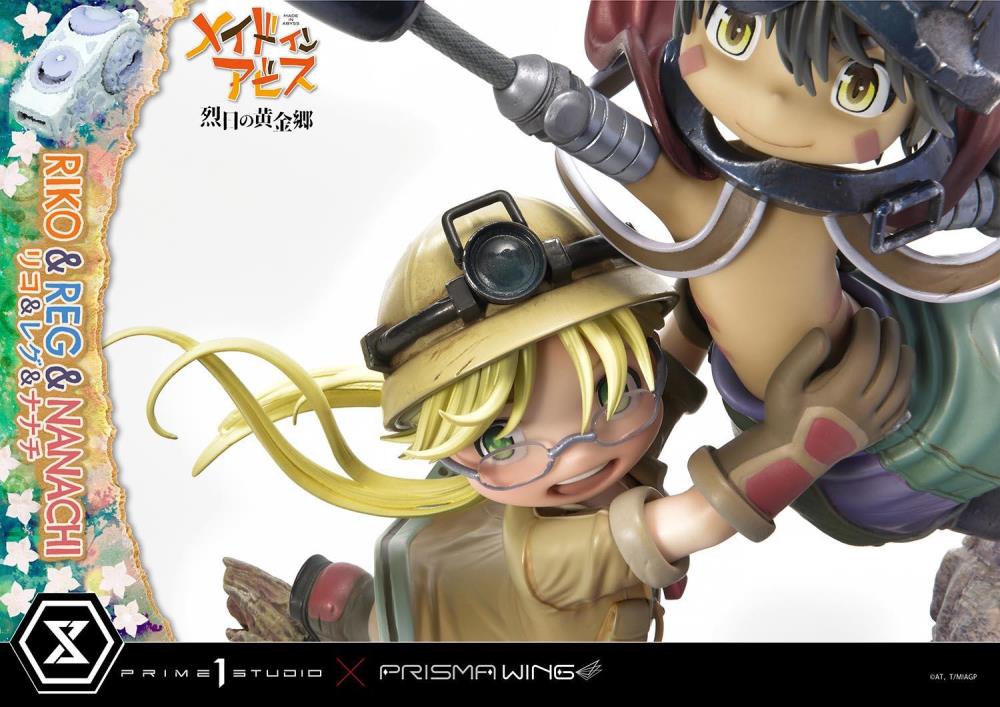 Made in Abyss Concept Masterline Prisma Wing Riko, Reg, and Nanachi Statue Gallery Image 75