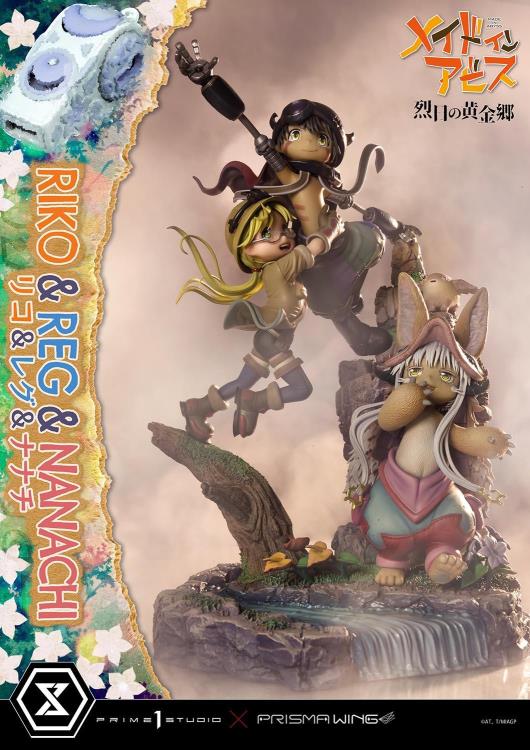 Made in Abyss Concept Masterline Prisma Wing Riko, Reg, and Nanachi Statue Gallery Image 25