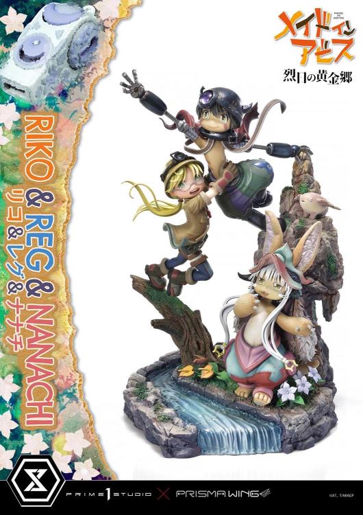 Made in Abyss Concept Masterline Prisma Wing Riko, Reg, and Nanachi Statue Gallery Image 45