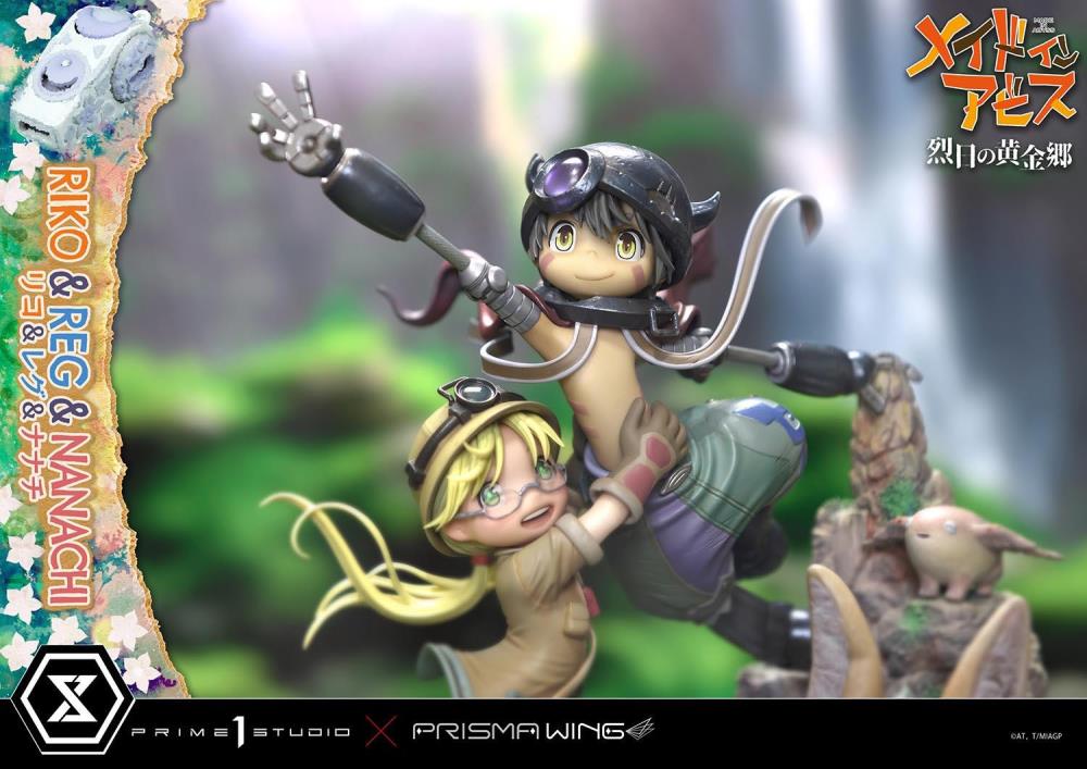 Made in Abyss Concept Masterline Prisma Wing Riko, Reg, and Nanachi Statue Gallery Image 6