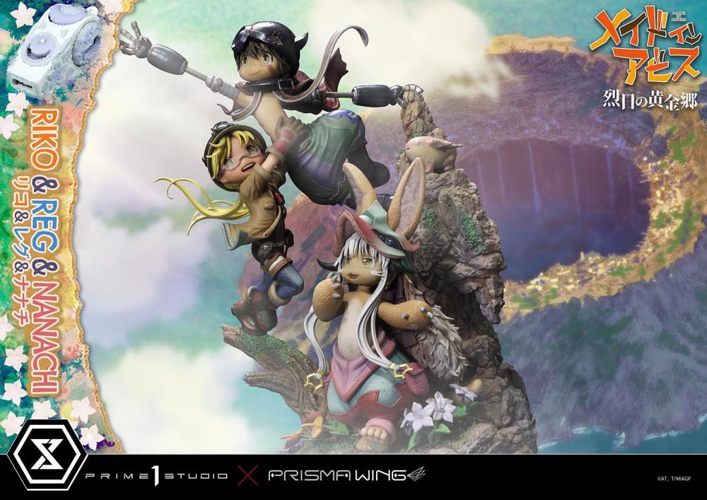 Made in Abyss Concept Masterline Prisma Wing Riko, Reg, and Nanachi Statue Gallery Image 41