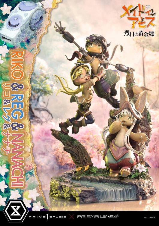 Made in Abyss Concept Masterline Prisma Wing Riko, Reg, and Nanachi Statue Gallery Image 19