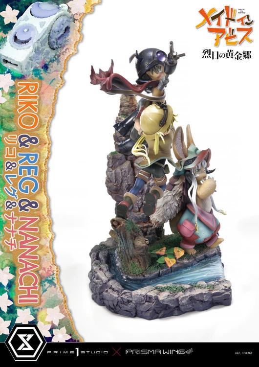 Made in Abyss Concept Masterline Prisma Wing Riko, Reg, and Nanachi Statue Gallery Image 47