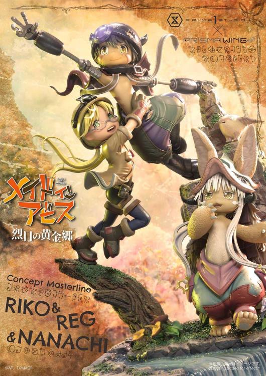 Made in Abyss Concept Masterline Prisma Wing Riko, Reg, and Nanachi Statue Gallery Image 92