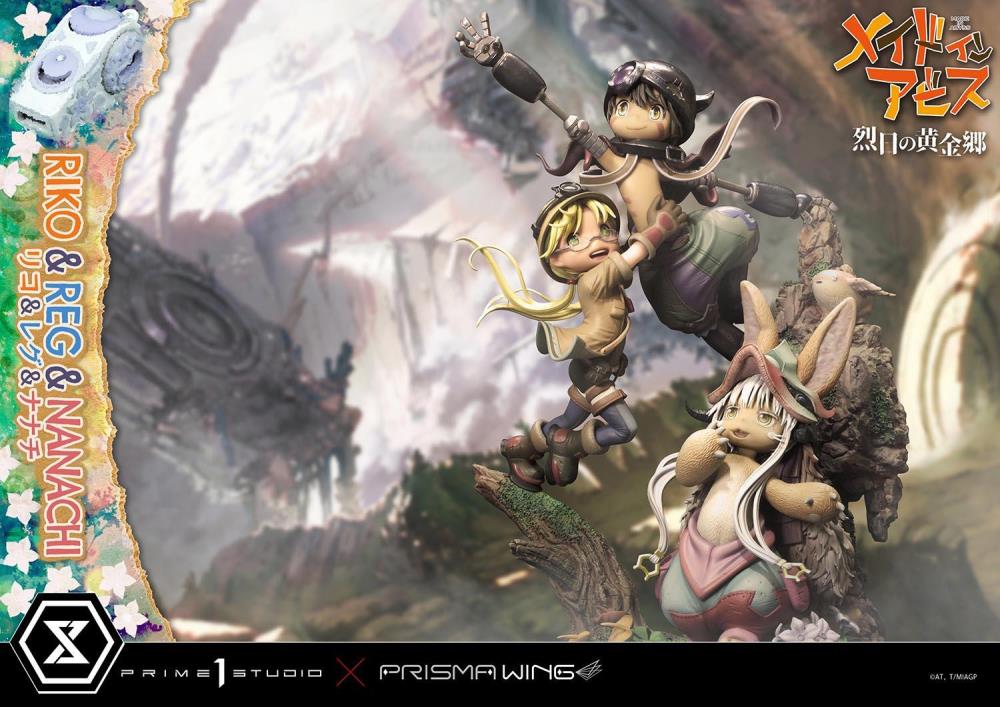Made in Abyss Concept Masterline Prisma Wing Riko, Reg, and Nanachi Statue Gallery Image 44