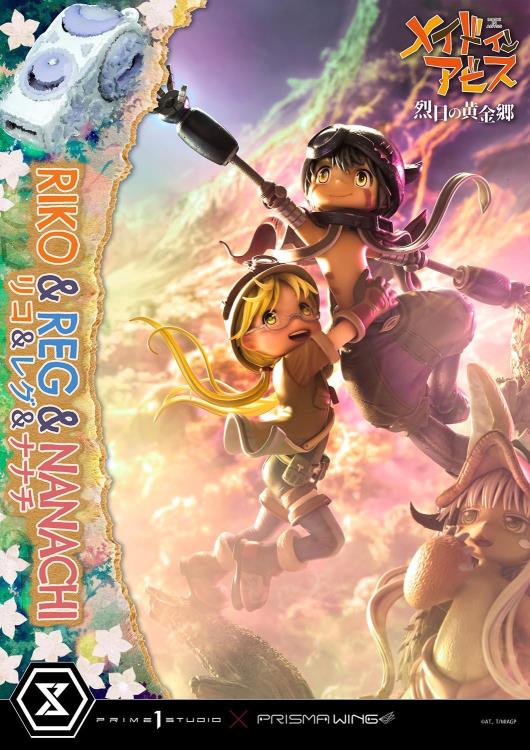 Made in Abyss Concept Masterline Prisma Wing Riko, Reg, and Nanachi Statue Gallery Image 14
