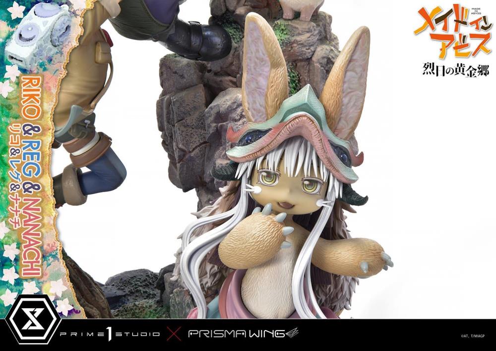 Made in Abyss Concept Masterline Prisma Wing Riko, Reg, and Nanachi Statue Gallery Image 65