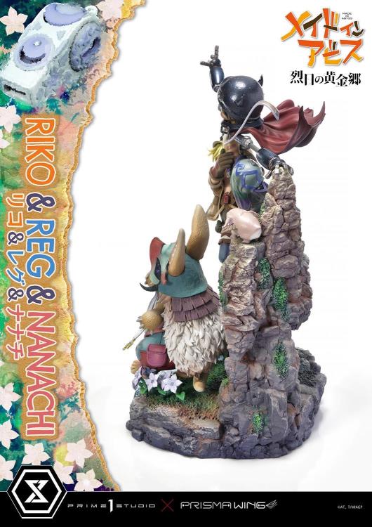 Made in Abyss Concept Masterline Prisma Wing Riko, Reg, and Nanachi Statue Gallery Image 46