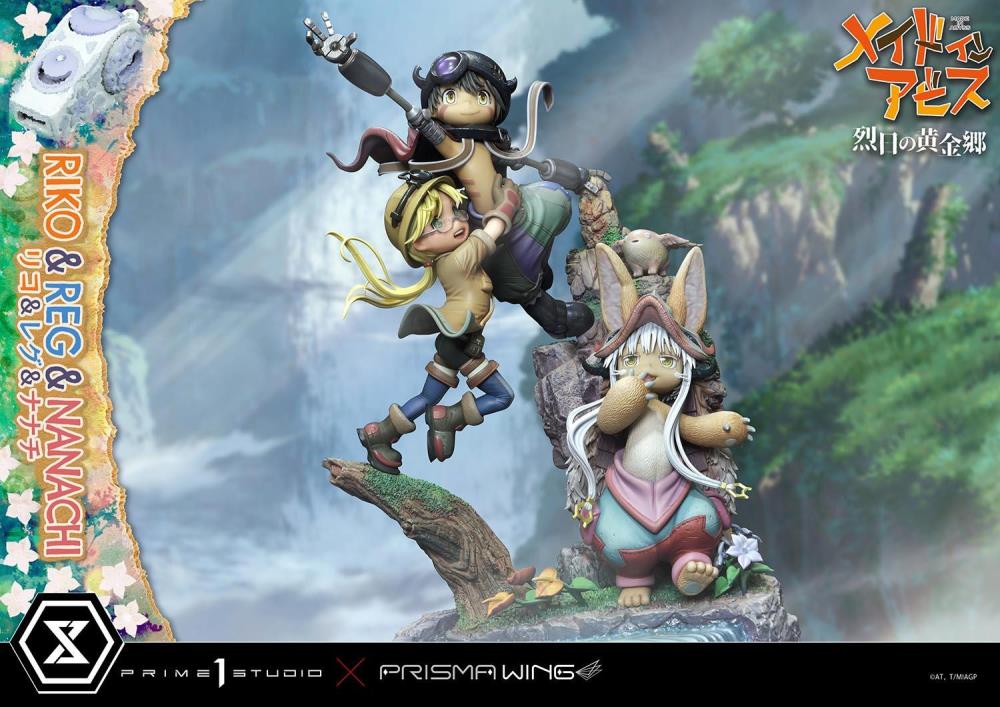 Made in Abyss Concept Masterline Prisma Wing Riko, Reg, and Nanachi Statue Gallery Image 43