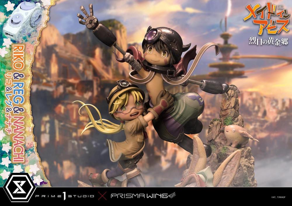 Made in Abyss Concept Masterline Prisma Wing Riko, Reg, and Nanachi Statue Gallery Image 42