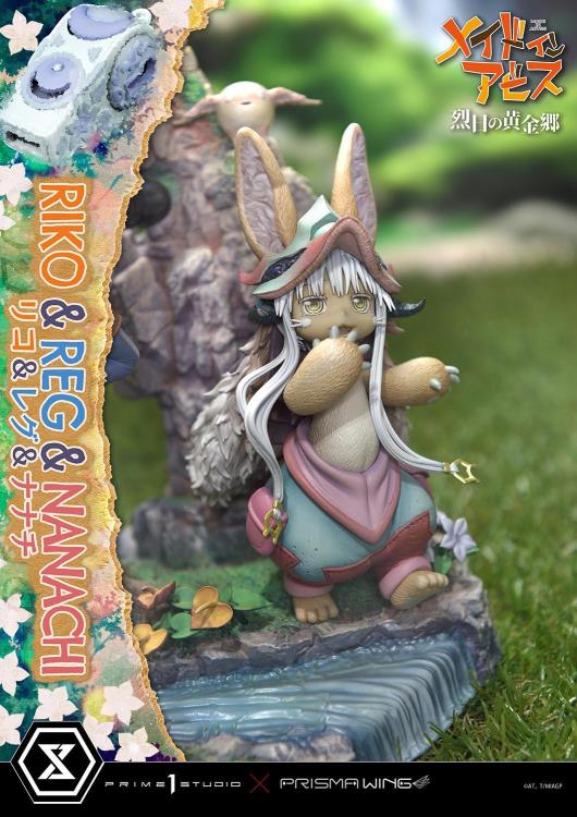 Made in Abyss Concept Masterline Prisma Wing Riko, Reg, and Nanachi Statue Gallery Image 11