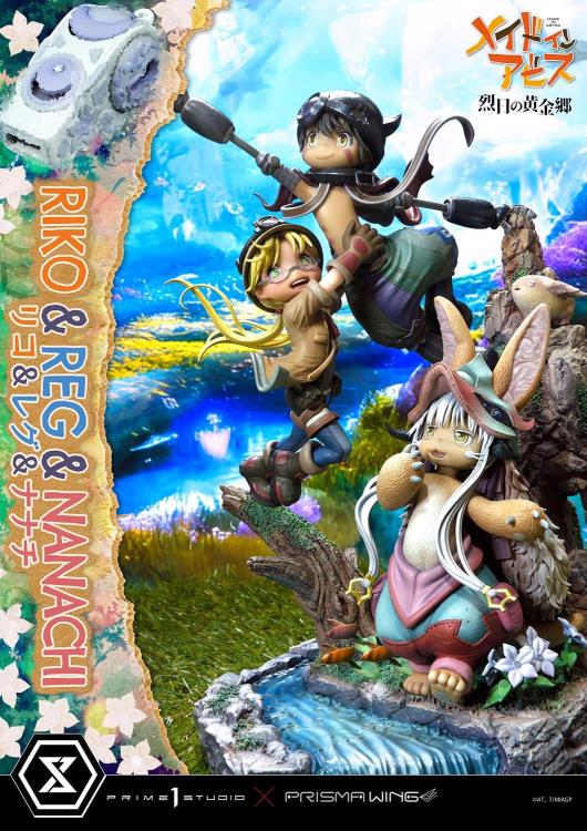 Made in Abyss Concept Masterline Prisma Wing Riko, Reg, and Nanachi Statue Gallery Image 35