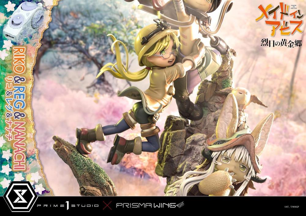 Made in Abyss Concept Masterline Prisma Wing Riko, Reg, and Nanachi Statue Gallery Image 24