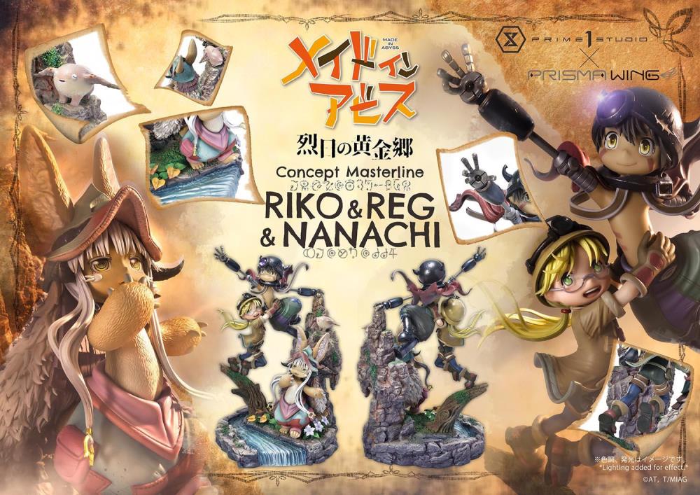 Made in Abyss Concept Masterline Prisma Wing Riko, Reg, and Nanachi Statue Gallery Image 94