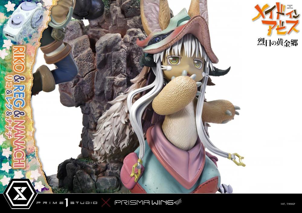 Made in Abyss Concept Masterline Prisma Wing Riko, Reg, and Nanachi Statue Gallery Image 80
