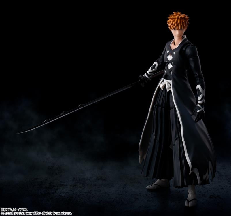 Bleach: Thousand-Year Blood War S.H.Figuarts Ichigo Kurosaki (Bankai Tensa Zangetsu) Action Figure Gallery Image 4