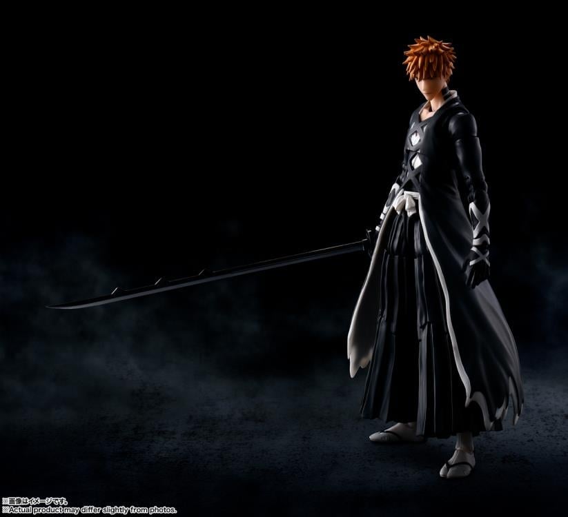 Bleach: Thousand-Year Blood War S.H.Figuarts Ichigo Kurosaki (Bankai Tensa Zangetsu) Action Figure Gallery Image 3
