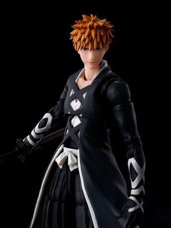 Bleach: Thousand-Year Blood War S.H.Figuarts Ichigo Kurosaki (Bankai Tensa Zangetsu) Action Figure Gallery Image 2