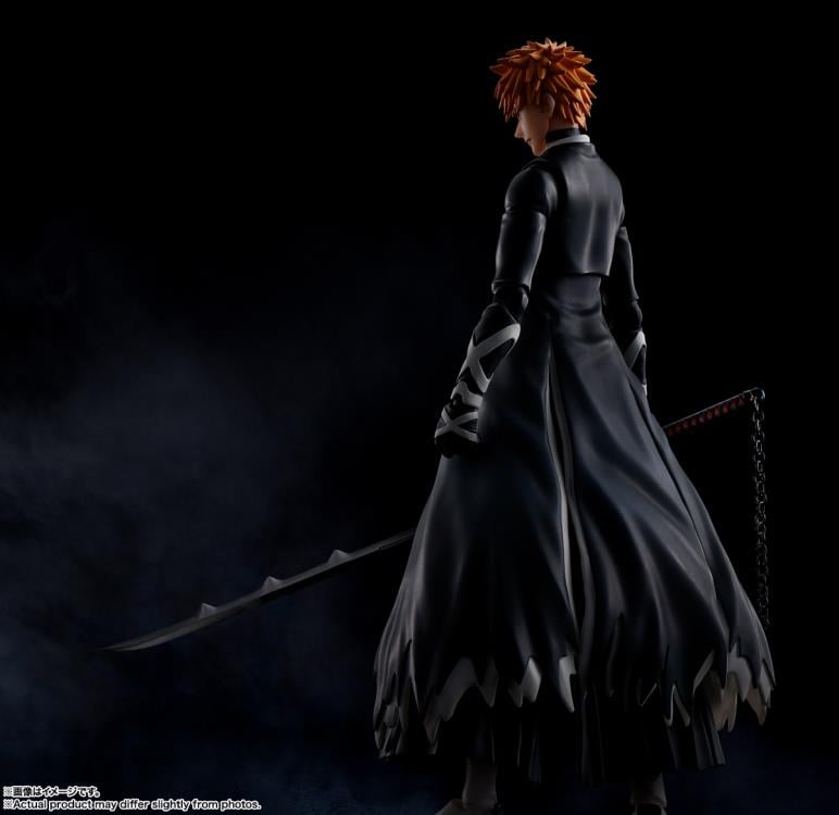 Bleach: Thousand-Year Blood War S.H.Figuarts Ichigo Kurosaki (Bankai Tensa Zangetsu) Action Figure Gallery Image 7