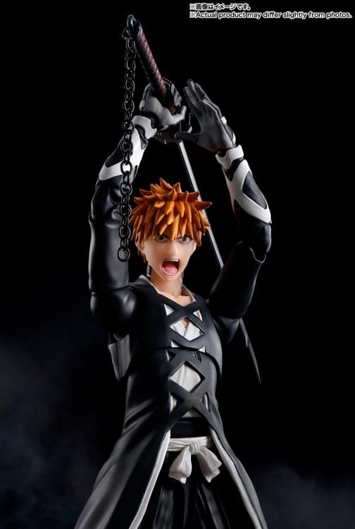 Bleach: Thousand-Year Blood War S.H.Figuarts Ichigo Kurosaki (Bankai Tensa Zangetsu) Action Figure Gallery Image 8