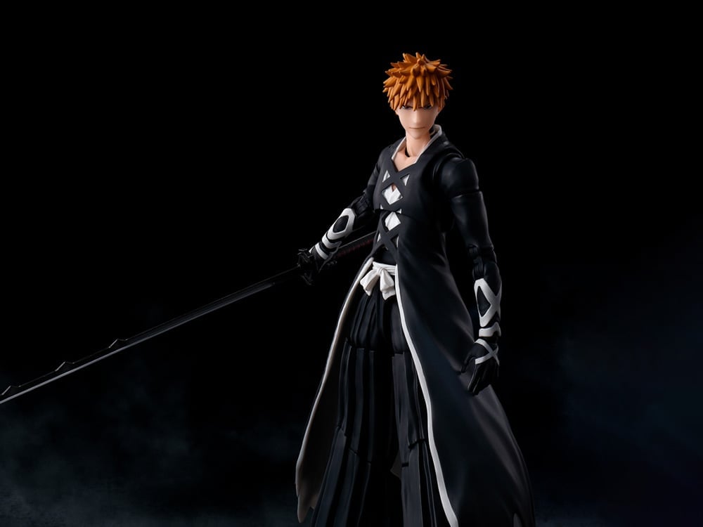 Bleach: Thousand-Year Blood War S.H.Figuarts Ichigo Kurosaki (Bankai Tensa Zangetsu) Action Figure Gallery Image 1